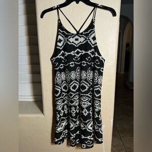 Urban‎ Outfitters Staring At Stars Aztec Print Knit Racerback Mini Dress SZ S